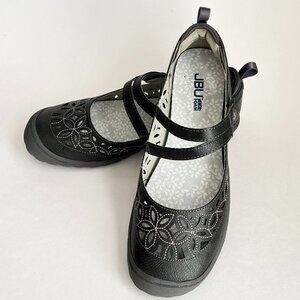 JBU Jambu Womens Memory Foam Charcoal Bellerose Encore Comfort Shoe Mary Jane 9W